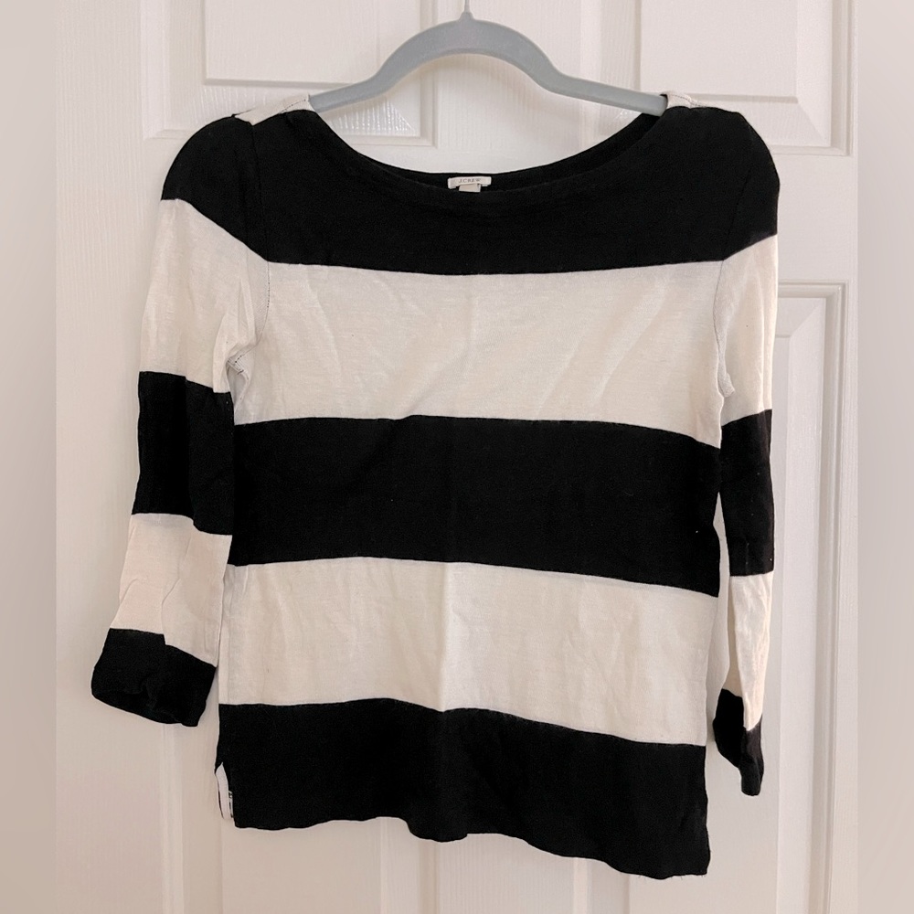 Jcrew striped sweater